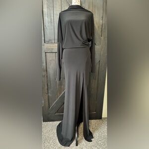 Windsor Black Backless Dress NWT